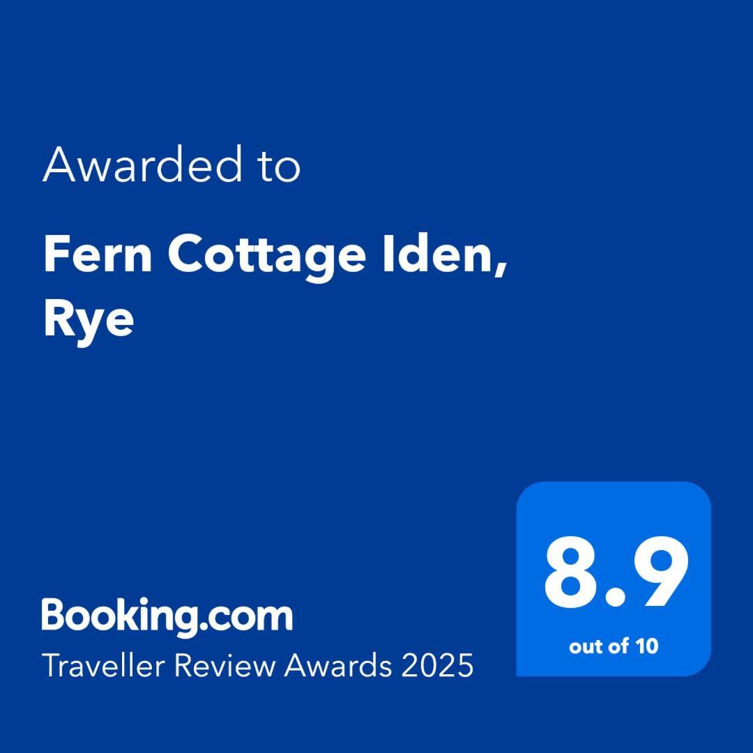 Fern Cottage Iden, Rye Zewnętrze zdjęcie